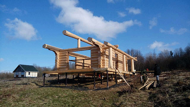 строительство фундаментов деревянных домов